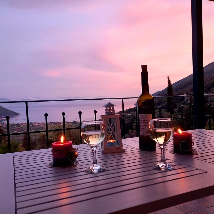 Vasiliki View Villa Ágios Pétros Dış mekan fotoğraf